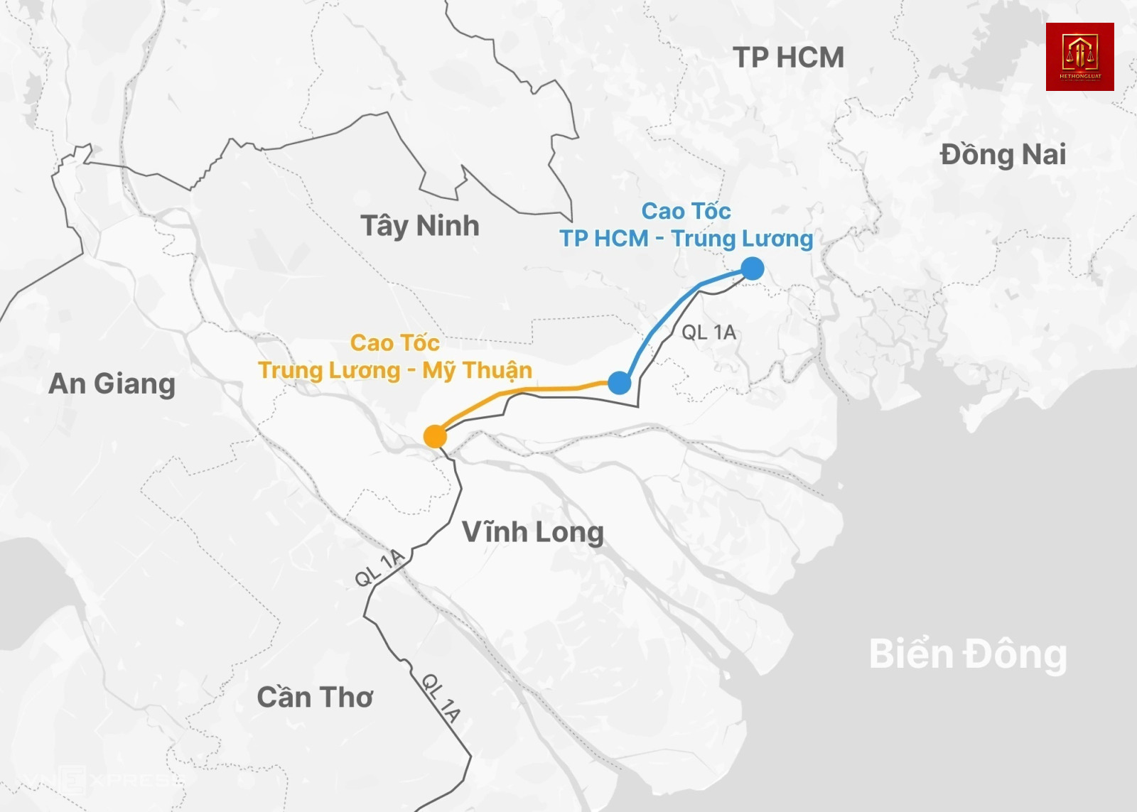 Tai nạn xe cứu thương trên cao tốc Trung Lương Mỹ Thuận gây ùn tắc kéo dài Tai nạn xe cứu thương trên cao tốc Trung Lương Mỹ Thuận gây ùn tắc kéo dài