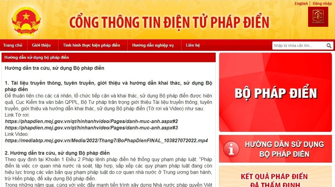 12 đề mục mới được bổ sung vào Bộ pháp điển theo Quyết định 1733/QĐ-TTg