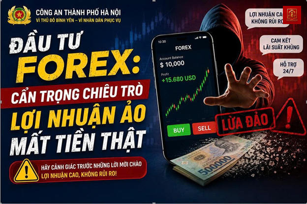 Cảnh báo lừa đảo đầu tư Forex qua chiêu trò sàn giao dịch ảo