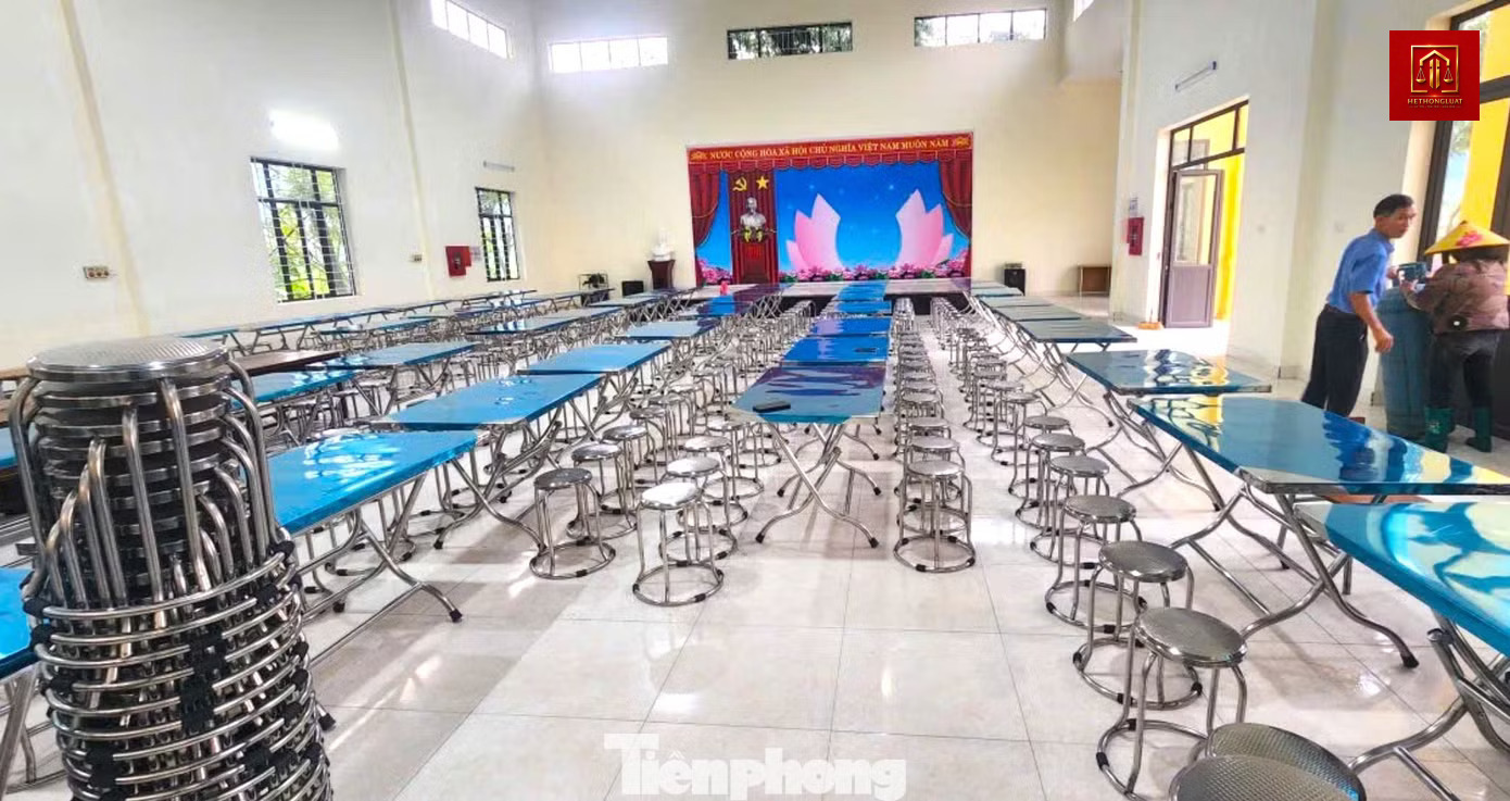 Học sinh học tập trong điều kiện nguy hiểm tại điểm trường Tiến Sơn Học sinh học tập trong điều kiện nguy hiểm tại điểm trường Tiến Sơn