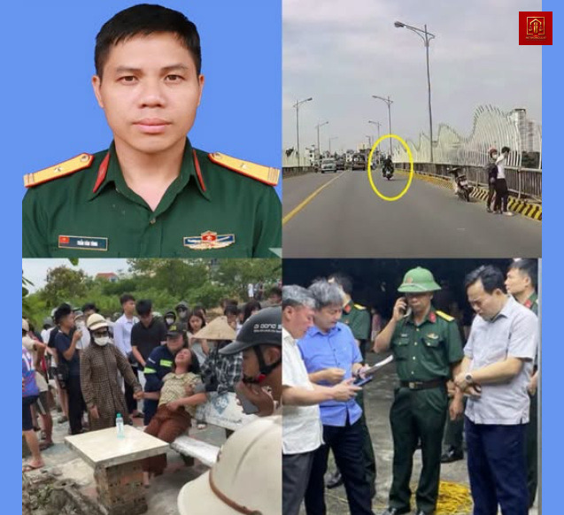 Cầu Bo nơi xảy ra vụ việc Thiếu tá Trần Văn Tùng cứu người Cầu Bo nơi xảy ra vụ việc Thiếu tá Trần Văn Tùng cứu người
