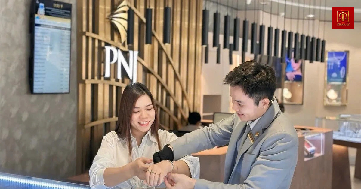 PNJ điều chỉnh giảm thời gian thanh toán khi mua lại sản phẩm từ khách hàng